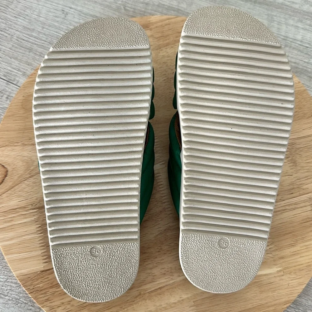 Miz Mooz Leather Slide Sandals - Marinella - Picture 7 of 8